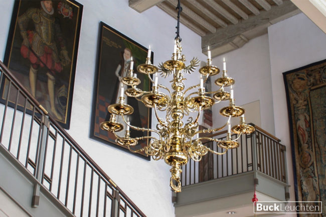 Renaissanceleuchter, Schloss Reinbek